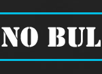 Blue NO BULL logo